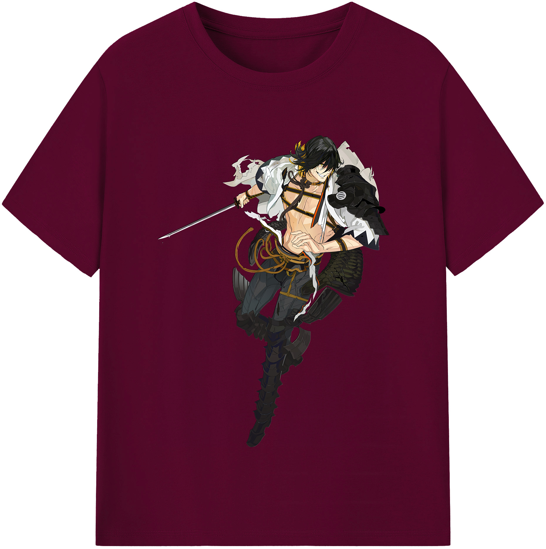 （画像用） 刀剣乱舞 Touken Ranbu レディースカジュアルプリントTシャツ（綿100％）